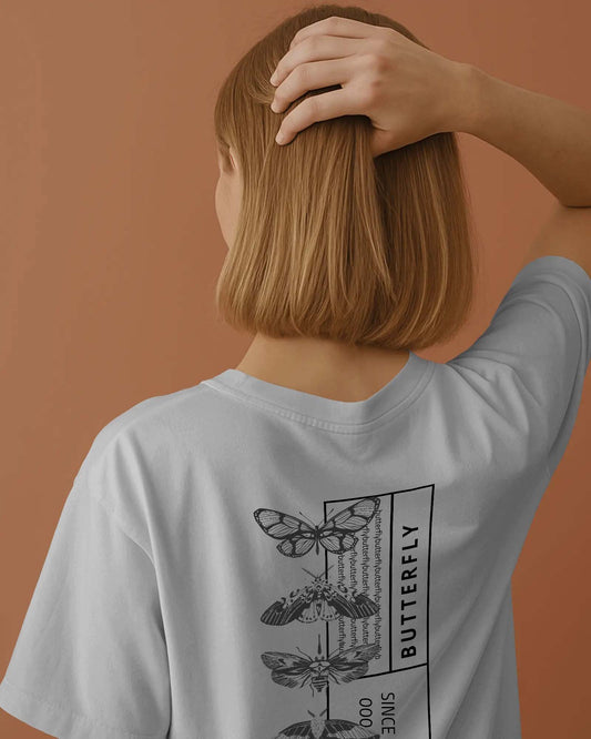Vintage Butterflies  Light Edition Soft Style Cotton - T-Shirt by Alvora