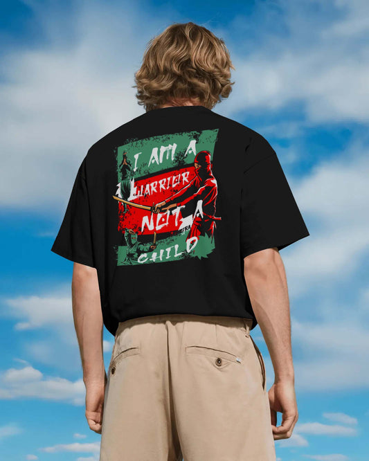 I Am a Warrior Oversized T-Shirt – Alvora Streetwear Tee