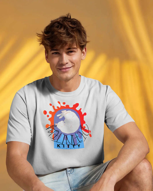 Relaxing Kitty Soft T Shirt for Cat Lovers - Unisex