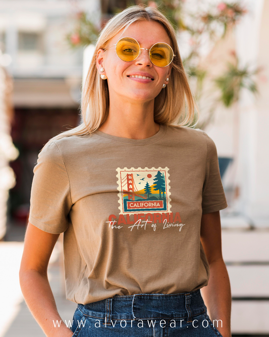 California Adventure DTF Graphic T-Shirt Unisex Heavy Cotton Tee