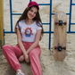 Definitely Kitty Crop Tee for Women