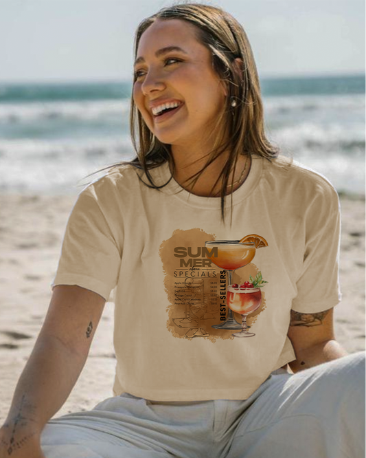 Summer Special Cropped Boxy Tee For Women