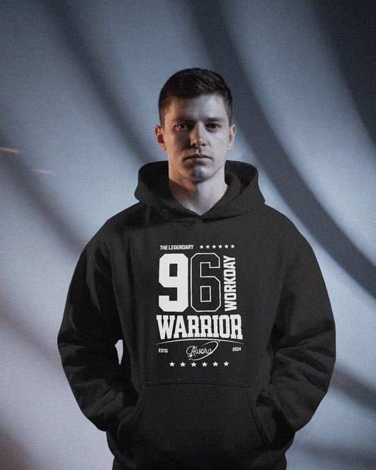 Legendary Warrior Premium Hoodie Dark Edition – Unisex by Alvora