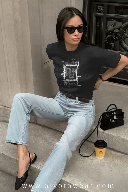 I Finally Found My New Home Unisex Cotton Graphic T-Shirt