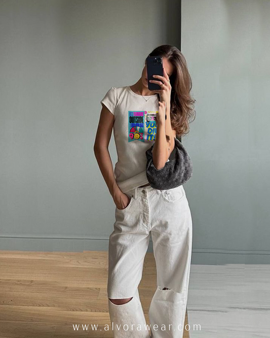 'You Did It!' Design - Retro 90s Unisex Soft Style Cotton Graphic Tee