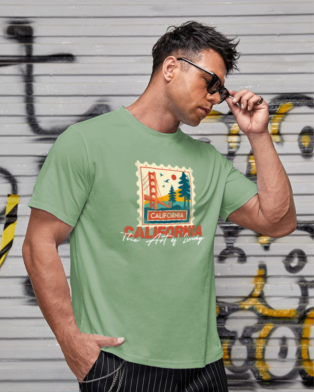 California Adventure DTF Graphic T-Shirt Unisex Heavy Cotton Tee