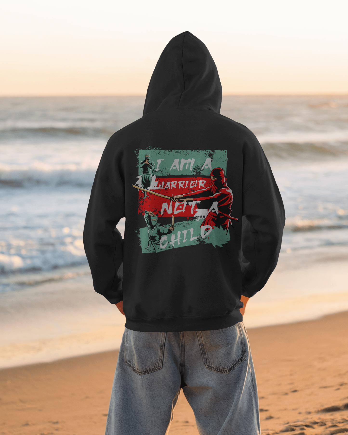 Warrior Graphic Unisex Anime Premium Hoodie