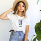 Always Me Smiley Graphic Tee for Fun & Casual Everyday Style Unisex Softstyle T-Shirt