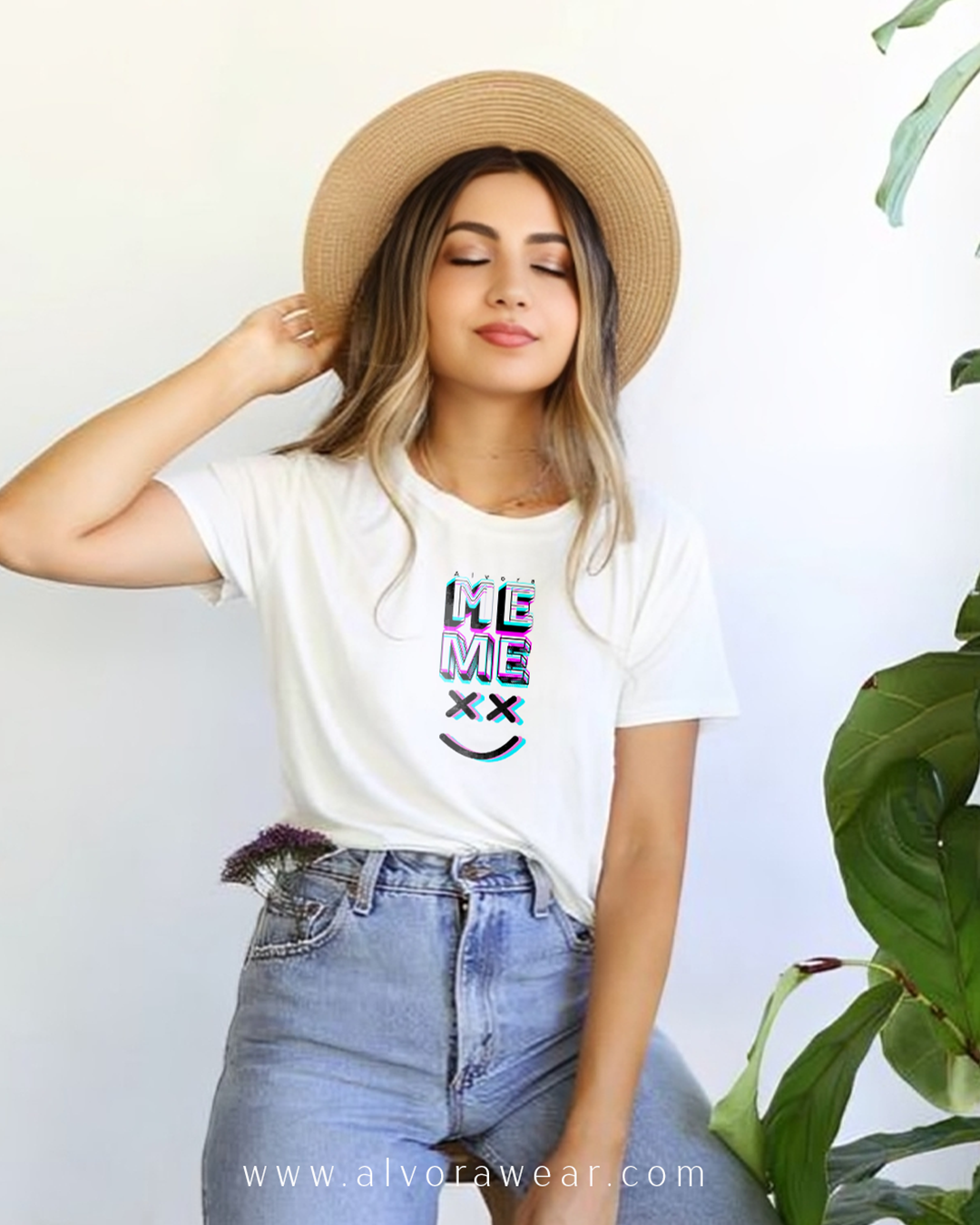 Always Me Smiley Graphic Tee for Fun & Casual Everyday Style Unisex Softstyle T-Shirt