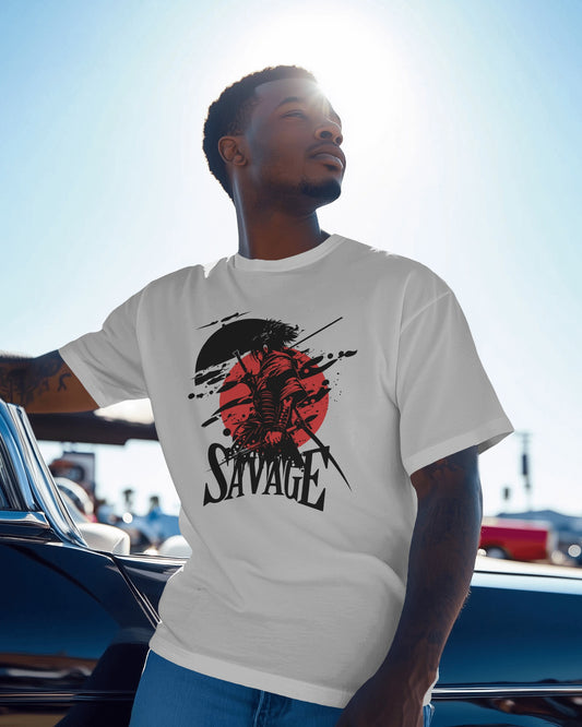 Savage Unisex Softstyle T-Shirt - Edgy Graphic Tee for Bold Style by Alvora