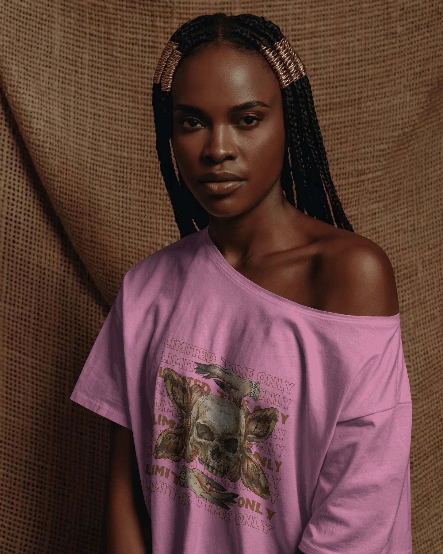 Limited Edition Skull Graphic Tee Unisex Heavy Cotton by Alvora