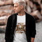 Limited Edition Skull Graphic Tee Unisex Heavy Cotton by Alvora