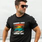 Summer Vibes Dark Unisex Soft Style Cotton Graphic T Shirt by Alvora
