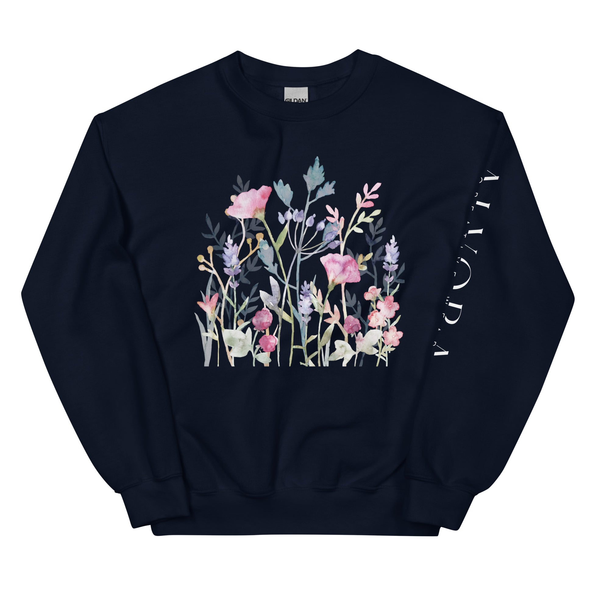 graphic sweatshirt unisex crew neck
