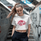 Love Alvora Rose Petals Crop Tee For Women
