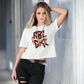 RBL Dri Flowers Graphic Boxy Tee for Women